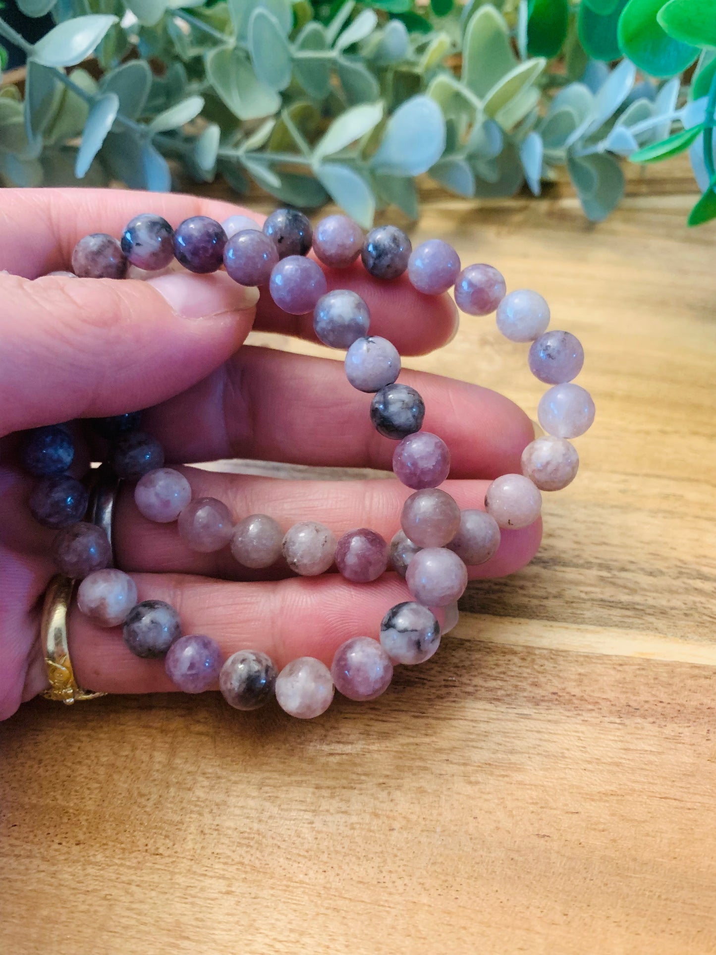 Edelsteen Armband – Aardbeienkwarts