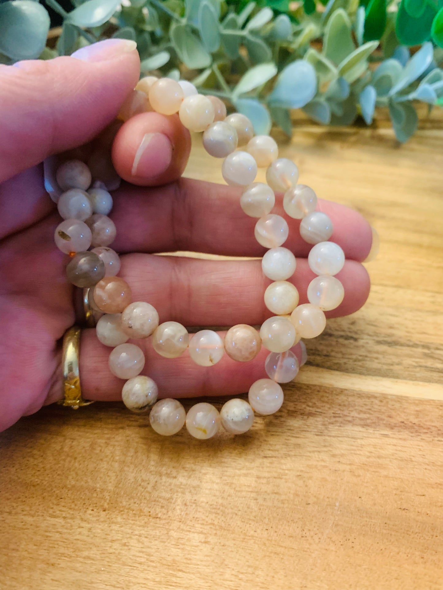 Edelsteen Armband – Maansteen Multi Color