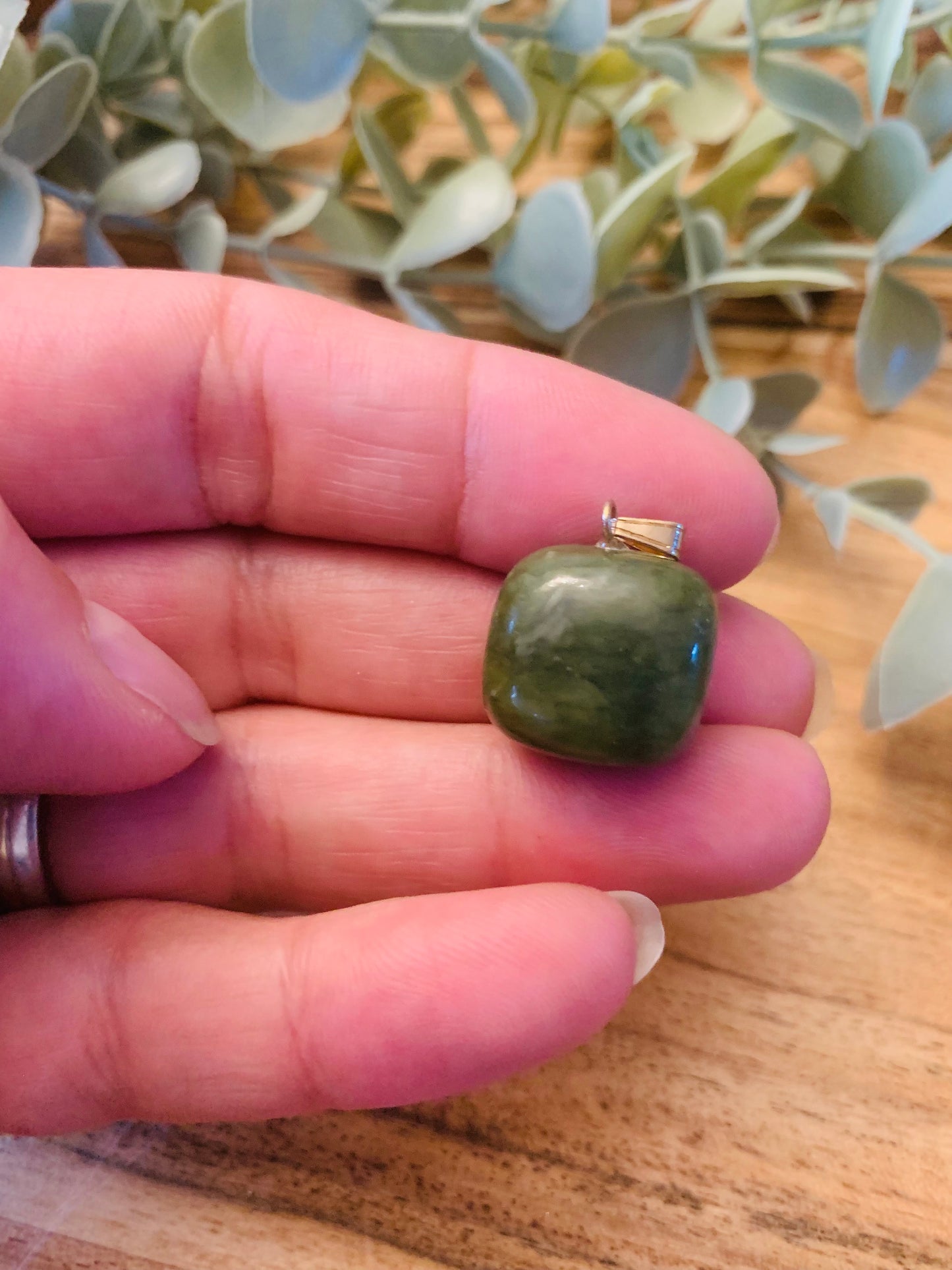 Hangers - Jadeit - Goud