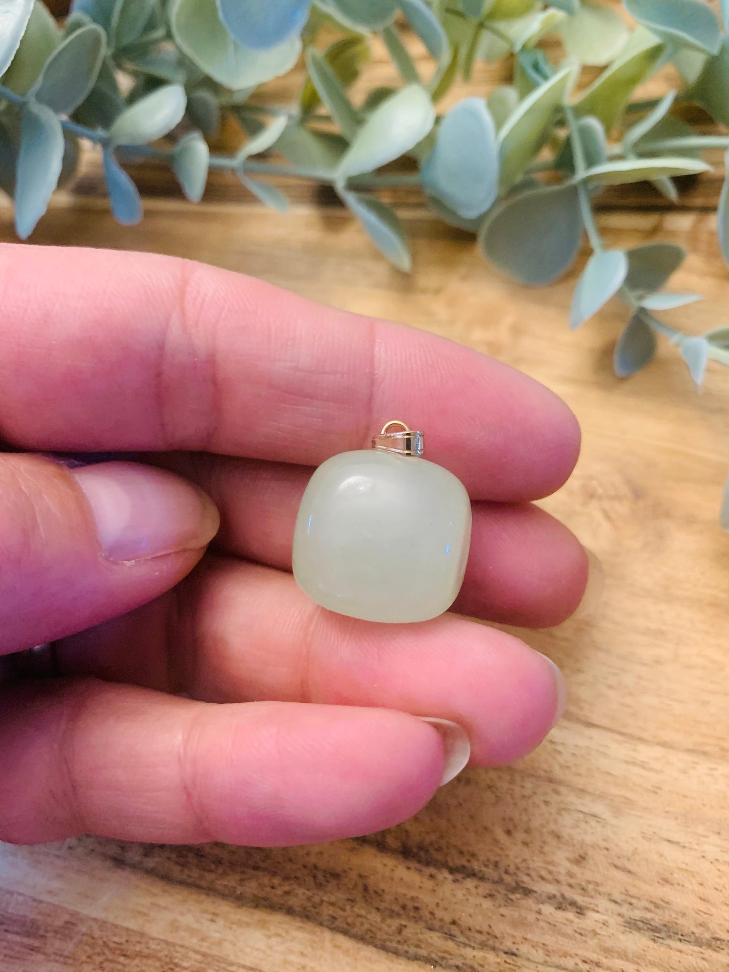 Hangers - Prehniet - Goud