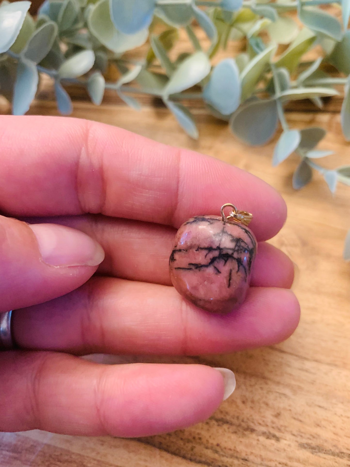 Hangers - Rhodoniet - Goud