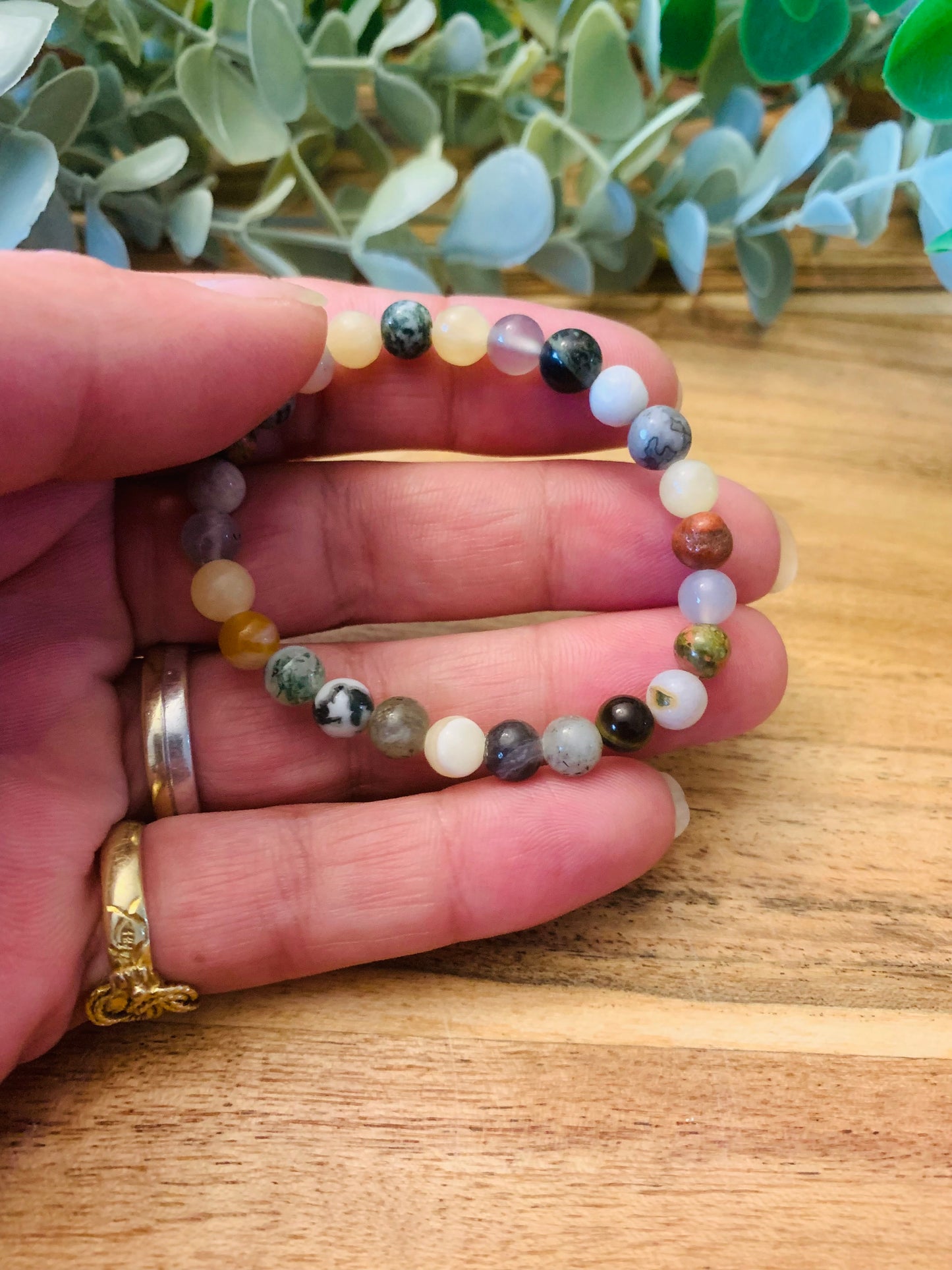 Kinderarmband - Jade Mix