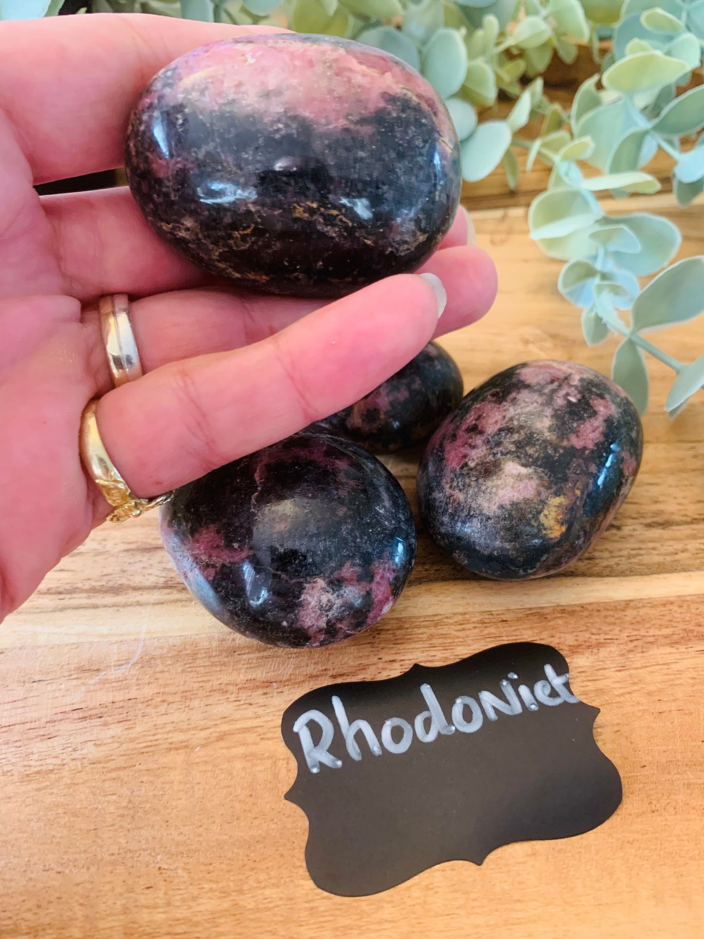 Palmsteen - Rhodoniet