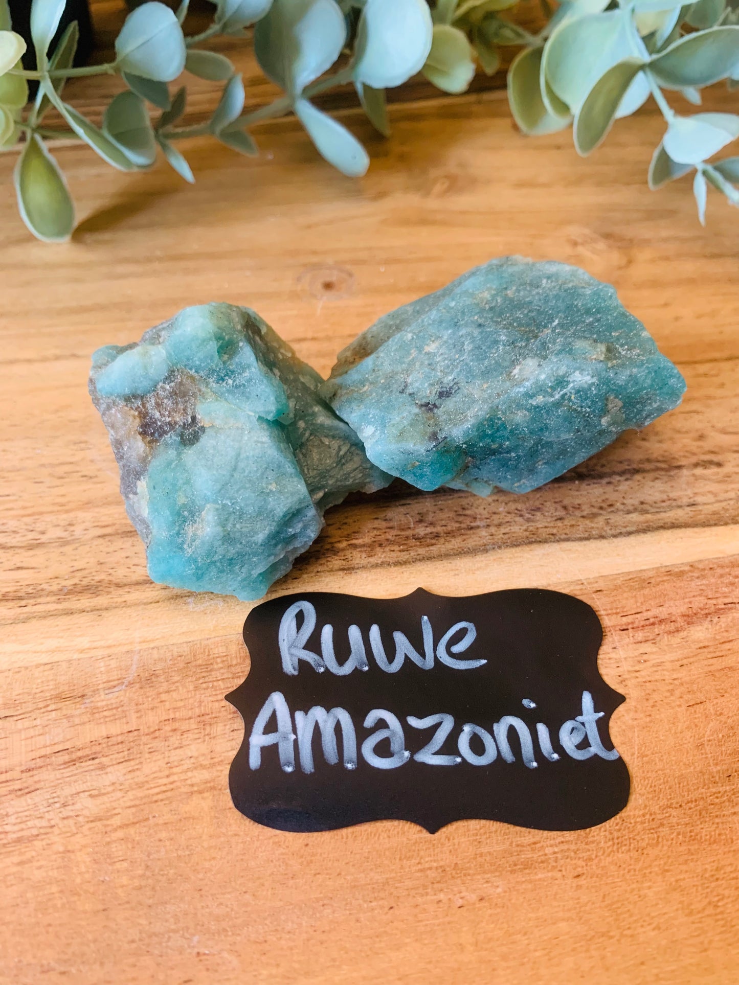 Ruwe Edelsteen - Amazoniet