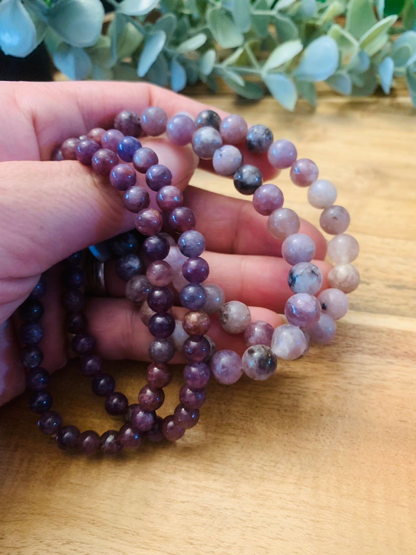 Edelsteen Armband – Aardbeienkwarts