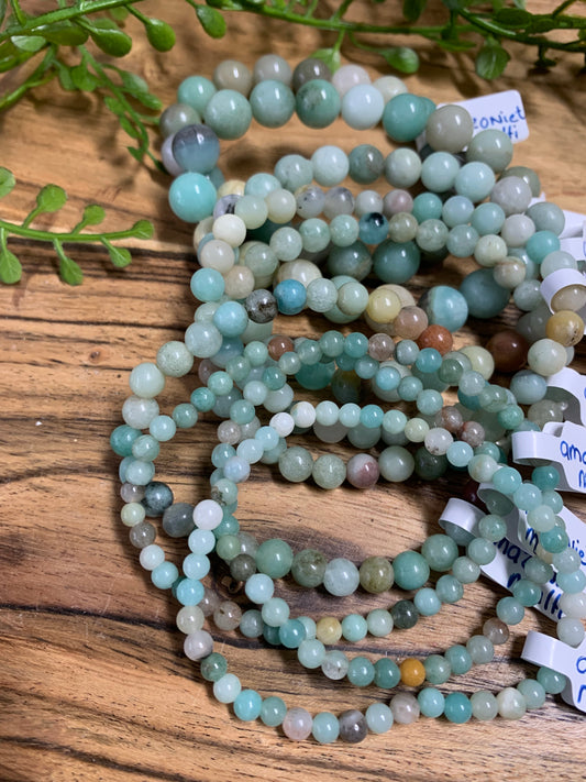 Edelsteen Armband – Amazoniet - Multi Color