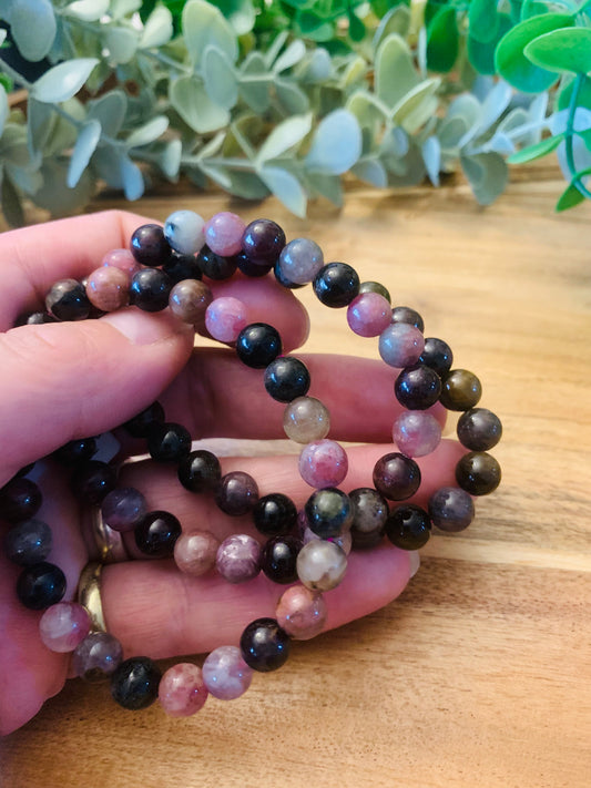 Edelsteen Armband – Toermalijn Multi Color