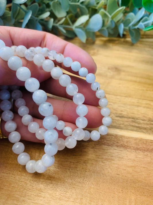 Edelsteen Armband – Maansteen Regenboog