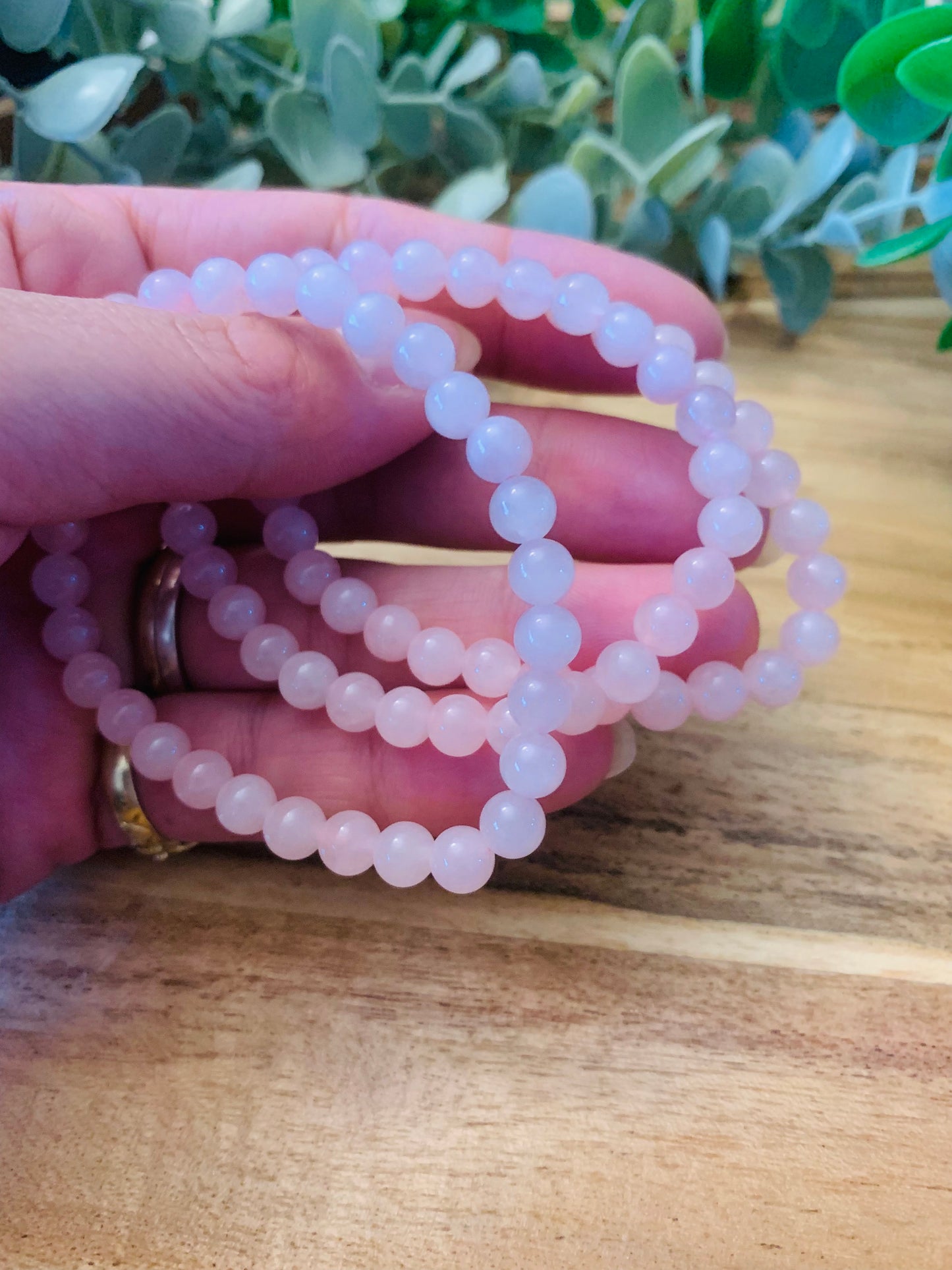 Edelsteen Armband – Rozenkwarts