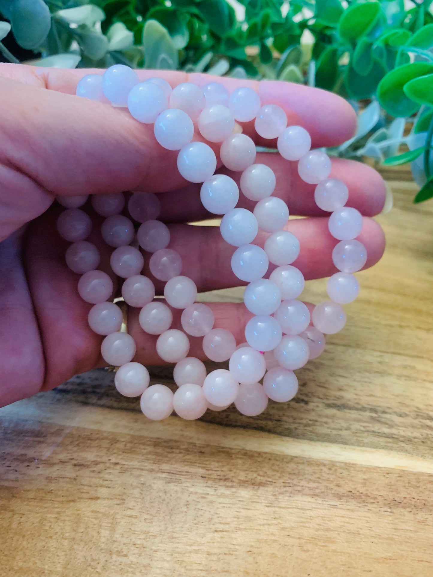 Edelsteen Armband – Rozenkwarts