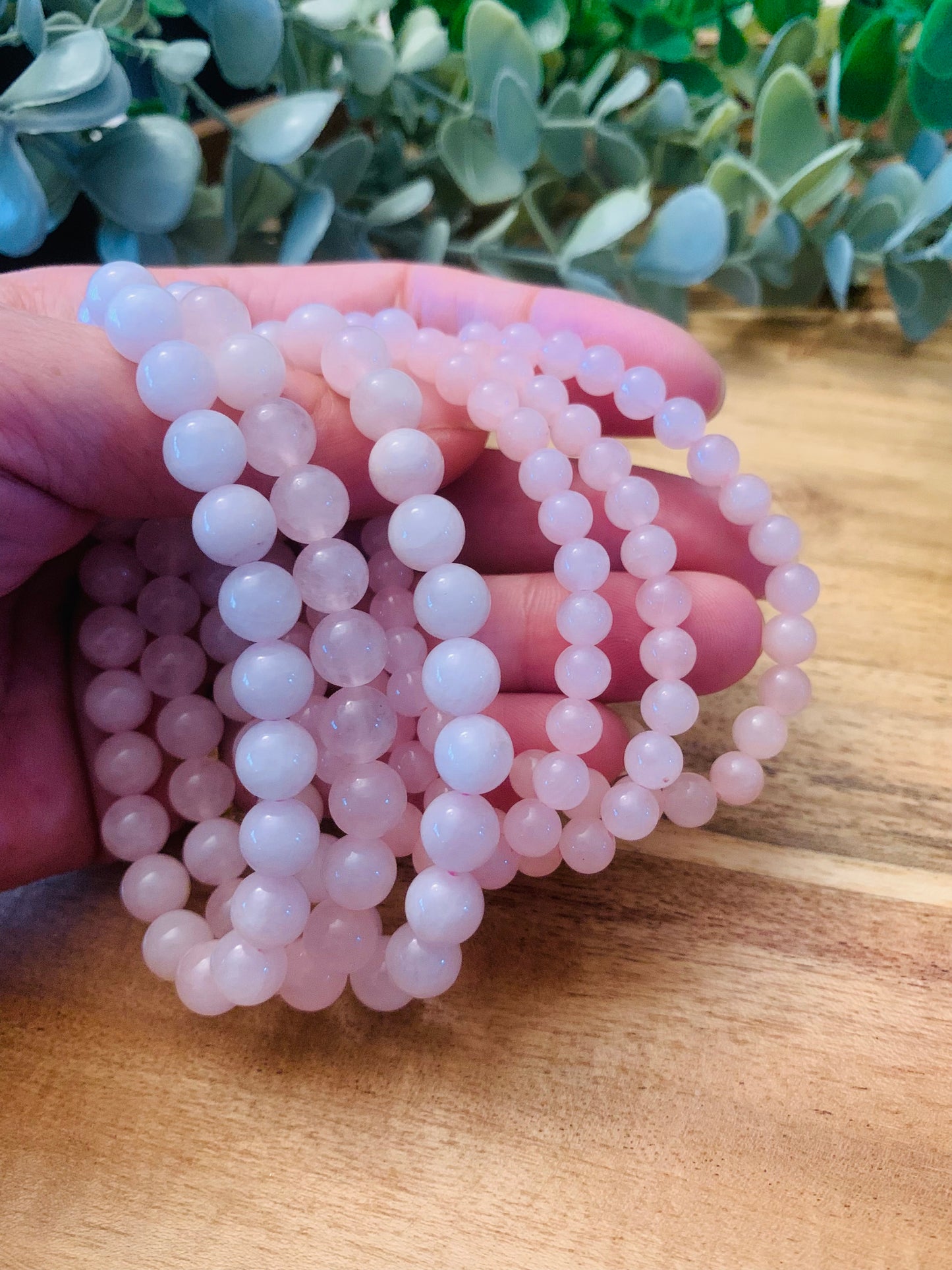 Edelsteen Armband – Rozenkwarts