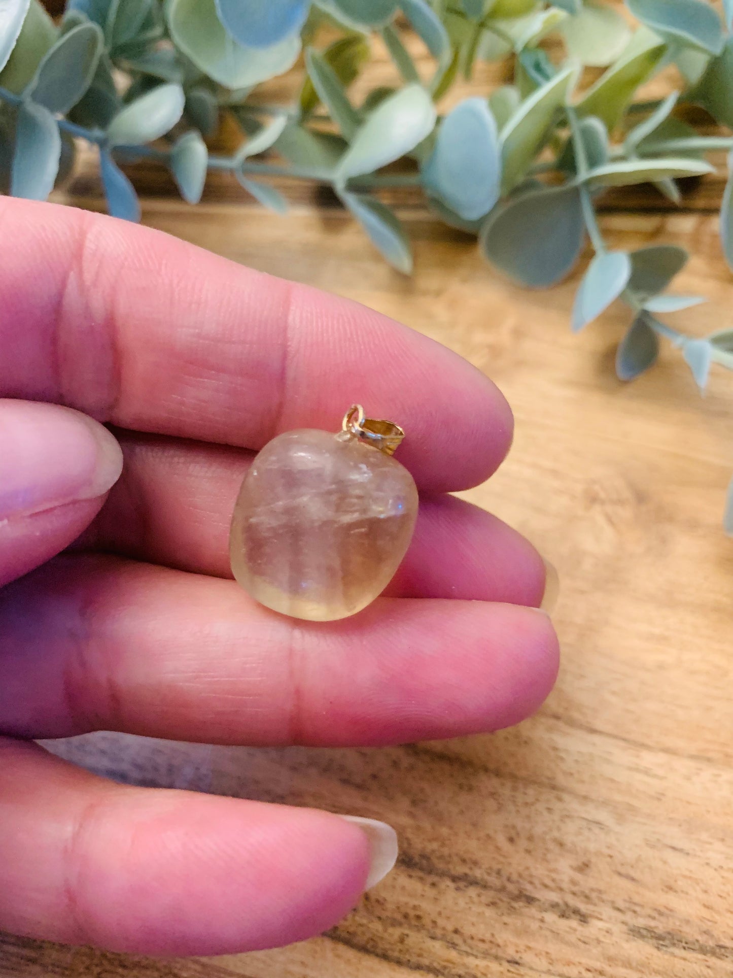 Hangers - Bergkristal - Goud