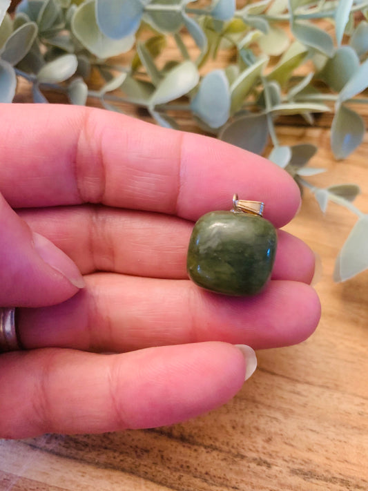 Hangers - Jadeit - Goud