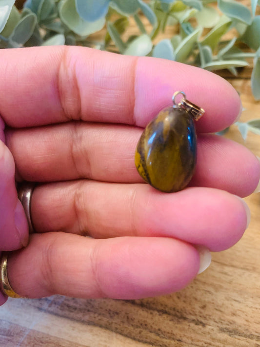 Hangers - Tijgeroog - Goud