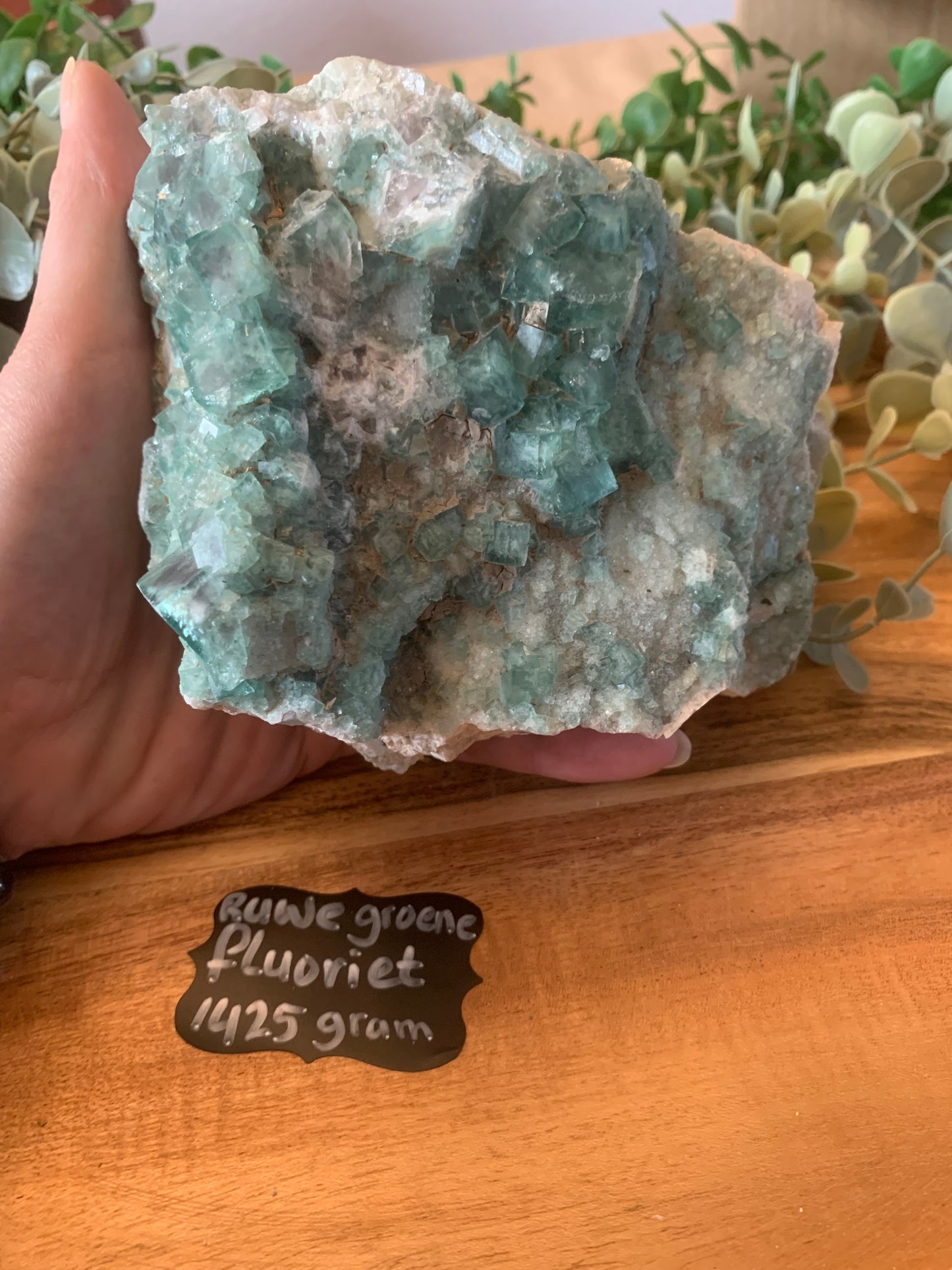 Groene Fluoriet - 1425gr.