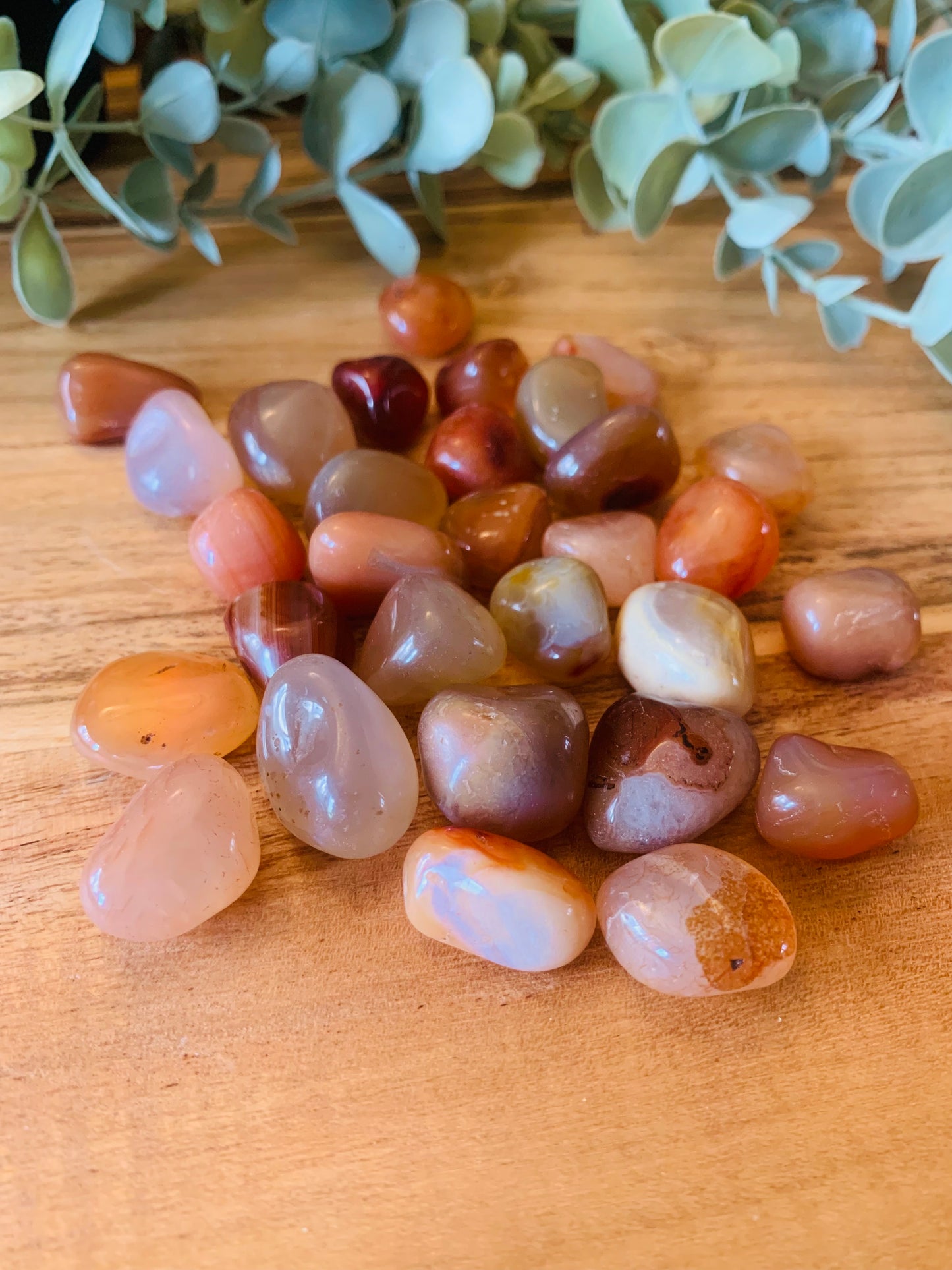 Trommelsteen - Carneool